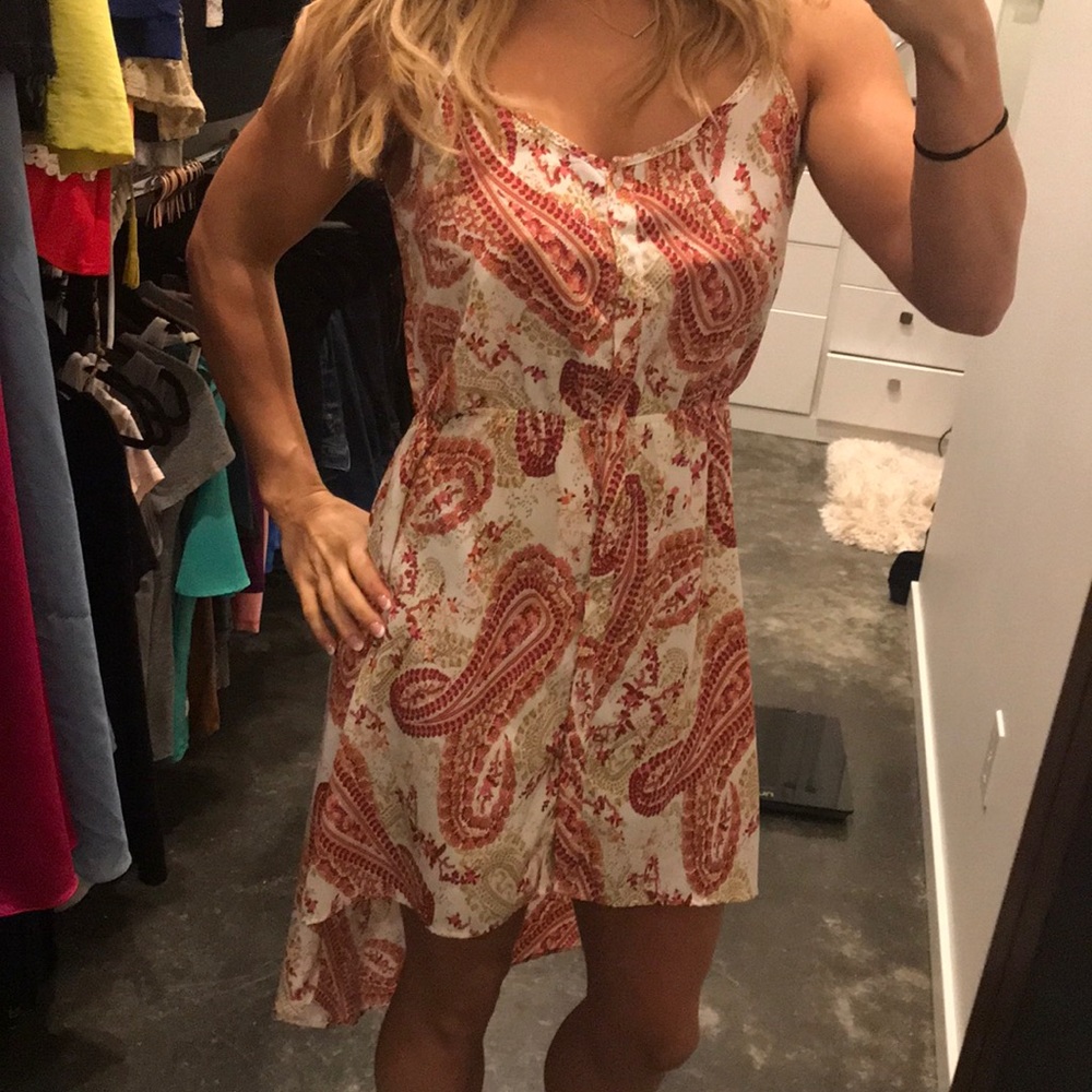 Floral paisley dress